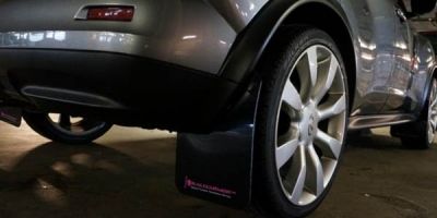Брызговики установка на Nissan