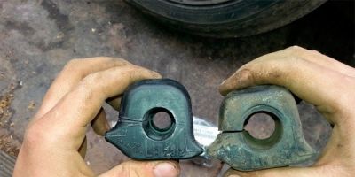 Замена втулок и стоек стабилизаторов в Toyota Corolla