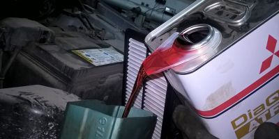 Замена масла в АКПП КИА РИО
