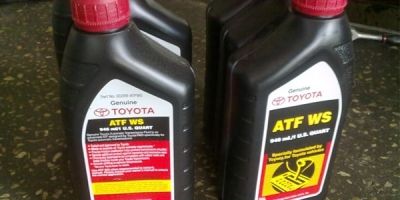 Замена масла в автоматической КПП Toyota Camry